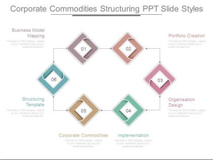 Corporate commodities structuring ppt slide styles