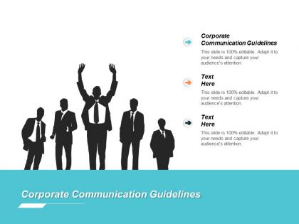 Corporate communication guidelines ppt powerpoint presentation file slide portrait cpb
