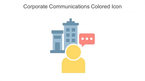 Corporate Communications Colored Icon In Powerpoint Pptx Png And Editable Eps Format