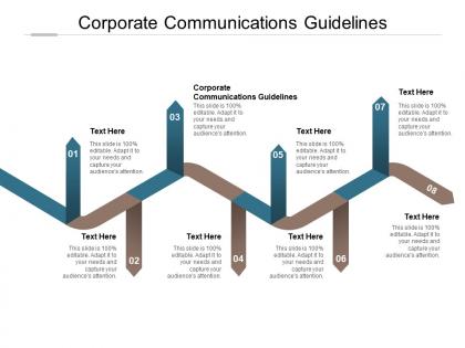 Corporate communications guidelines ppt powerpoint presentation summary inspiration cpb
