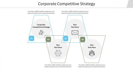 Corporate competitive strategy ppt powerpoint presentation infographics format cpb