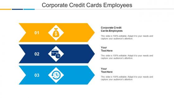 Corporate Credit Cards Employees Ppt Powerpoint Presentation Outline Example Cpb