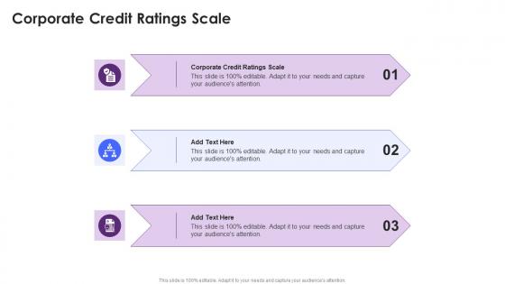 Corporate Credit Ratings Scale In Powerpoint And Google Slides Cpb