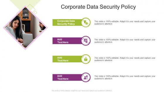 Corporate Data Security Policy In Powerpoint And Google Slides Cpb