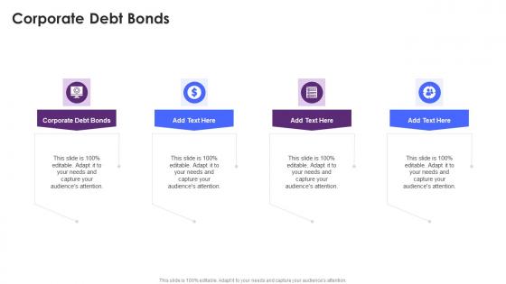 Corporate Debt Bonds In Powerpoint And Google Slides Cpb