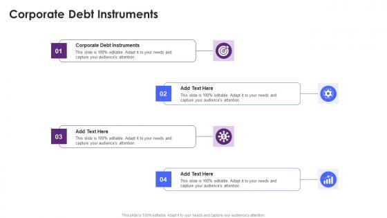 Corporate Debt Instruments In Powerpoint And Google Slides Cpb