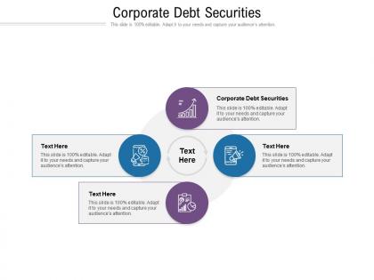 Corporate debt securities ppt powerpoint presentation show guidelines cpb