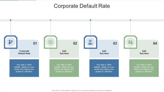 Corporate Default Rate In Powerpoint And Google Slides Cpb