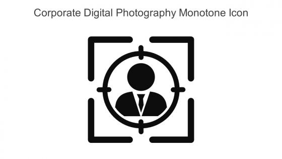 Corporate Digital Photography Monotone Icon Icon In Powerpoint Pptx Png And Editable Eps Format