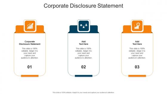 Corporate Disclosure Statement PowerPoint Presentation and Slides PPT ...