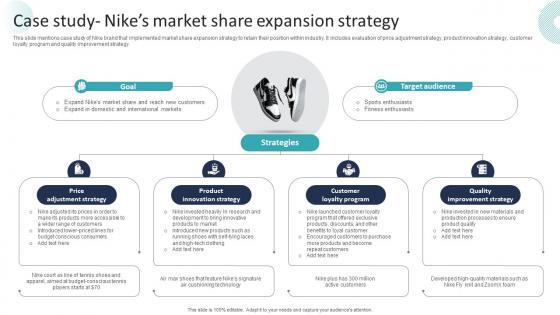 Corporate Dominance The Market Case Study Nikes Market Share Expansion Strategy SS V