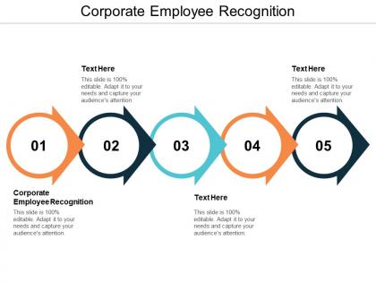 Corporate employee recognition ppt powerpoint presentation infographics example topics cpb