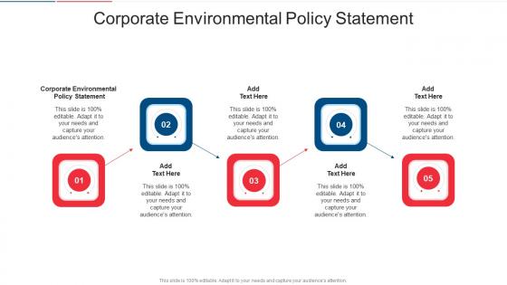 Corporate Environmental Policy Statement In Powerpoint And Google Slides Cpb