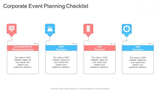 Corporate Event Planning Checklist In Powerpoint And Google Slides Cpb