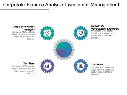 Corporate finance analysis investment management strategies business opportunities threats cpb