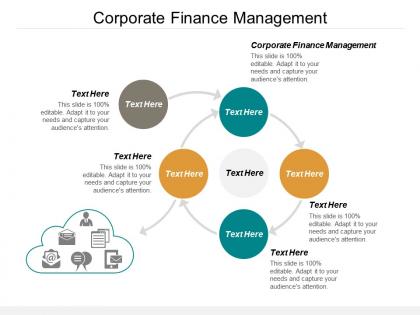 Corporate finance management ppt powerpoint presentation ideas visuals cpb