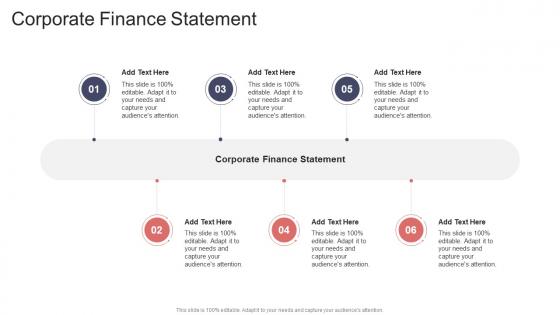 Corporate Finance Statement In Powerpoint And Google Slides Cpb