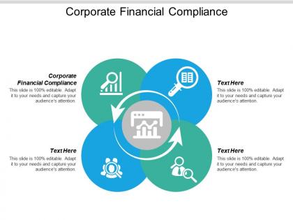 Corporate financial compliance ppt powerpoint presentation icon show cpb