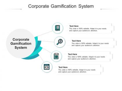 Corporate gamification system ppt powerpoint presentation summary skills cpb