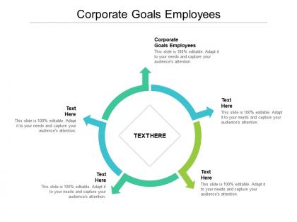 Corporate goals employees ppt powerpoint presentation outline topics cpb