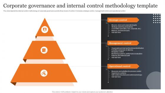 Corporate Governance And Internal Control Methodology Template