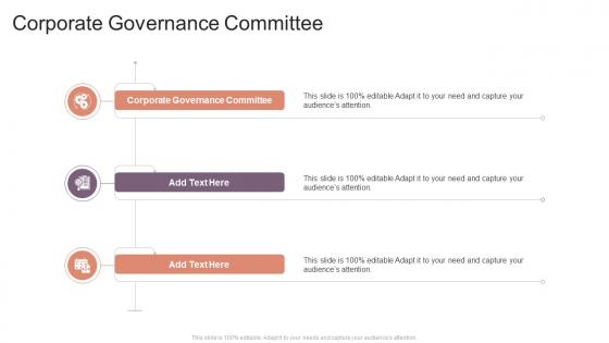 Corporate Governance Committee In Powerpoint And Google Slides Cpb