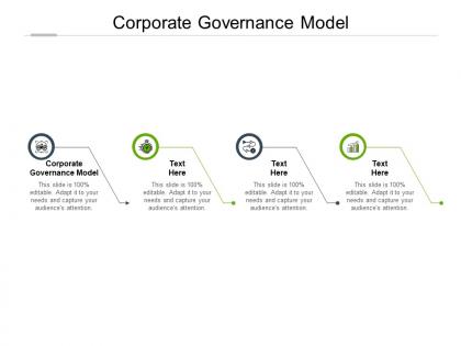 Corporate governance model ppt powerpoint presentation professional cpb