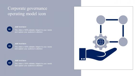 Corporate Governance Operating Model Icon
