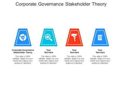 Corporate governance stakeholder theory ppt powerpoint presentation portfolio information cpb