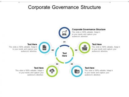 Corporate governance structure ppt powerpoint presentation file model cpb