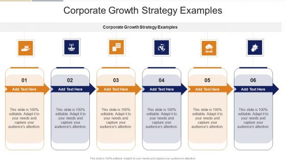 Corporate Growth Strategy Examples In Powerpoint And Google Slides Cpb