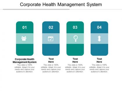 Corporate health management system ppt powerpoint presentation styles layout ideas cpb