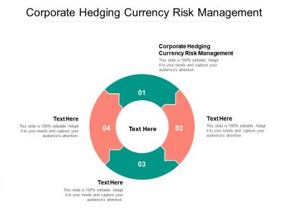 Corporate hedging currency risk management ppt powerpoint presentation outline professional cpb