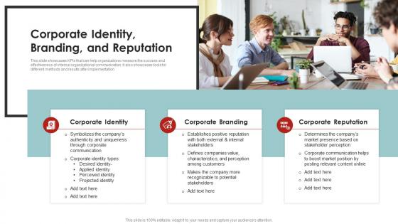 Corporate Identity Branding And Corporate Communication Strategy Framework