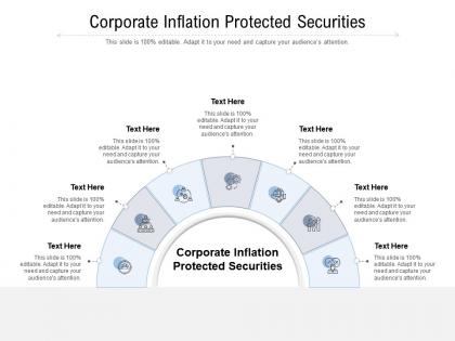 Corporate inflation protected securities ppt powerpoint presentation gallery brochure cpb
