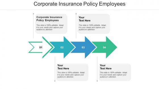 Corporate insurance policy employees ppt powerpoint presentation infographics slide download cpb