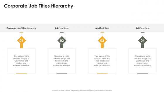 Corporate Job Titles Hierarchy In Powerpoint And Google Slides Cpb