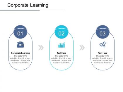 Corporate learning ppt powerpoint presentation portfolio information cpb