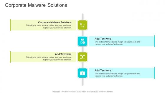 Corporate Malware Solutions In Powerpoint And Google Slides Cpb