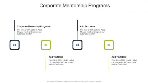 Corporate Mentorship Programs In Powerpoint And Google Slides Cpb