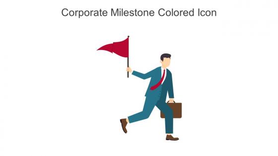 Corporate Milestone Colored Icon In Powerpoint Pptx Png And Editable Eps Format