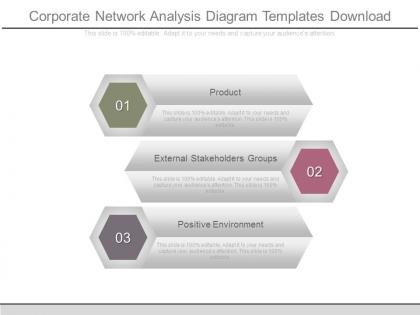 Corporate network analysis diagram templates download