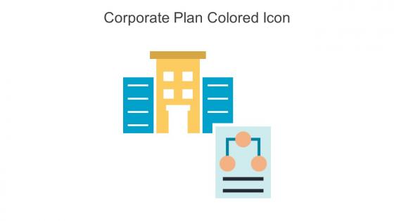 Corporate Plan Colored Icon In Powerpoint Pptx Png And Editable Eps Format