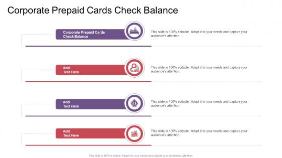 Corporate Prepaid Cards Check Balance In Powerpoint And Google Slides Cpb
