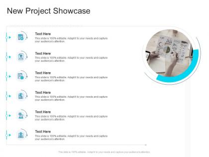 Corporate profiling new project showcase ppt information