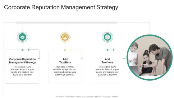 Corporate Reputation Management Strategy In Powerpoint And Google Slides Cpb