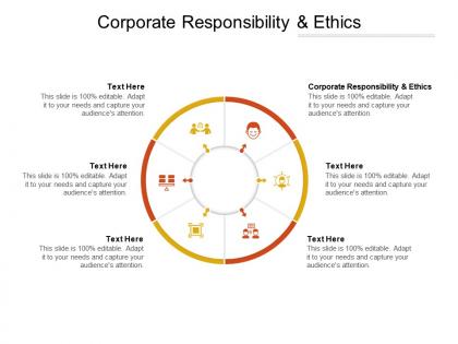 Corporate responsibility and ethics ppt powerpoint presentation show cpb