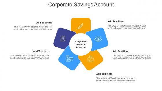 Corporate Savings Account Ppt Powerpoint Presentation Icon Inspiration Cpb