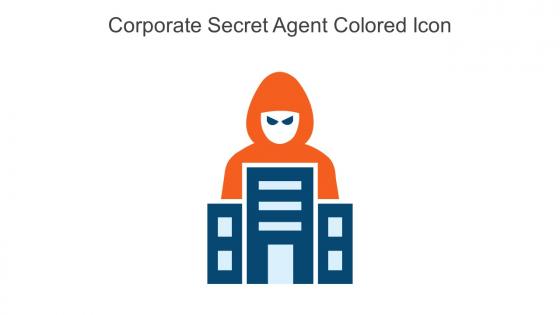 Corporate Secret Agent Colored Icon In Powerpoint Pptx Png And Editable Eps Format