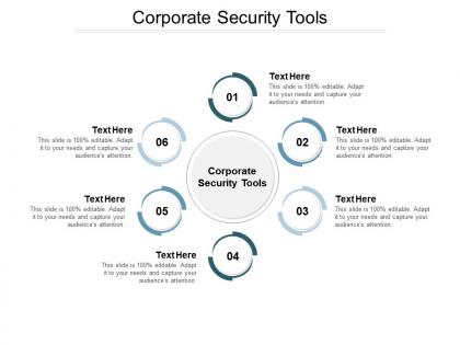 Corporate security tools ppt powerpoint presentation model maker cpb